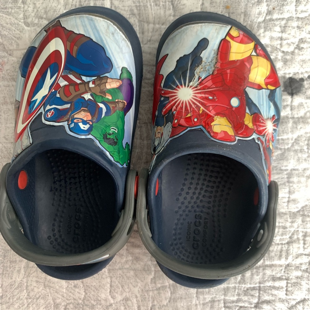 CROCS Blue Slippers Comfort Casual Footwear